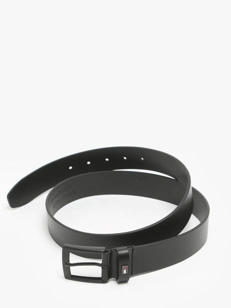 Riem Tommy hilfiger Zwart adan AM13014 ander zicht 3