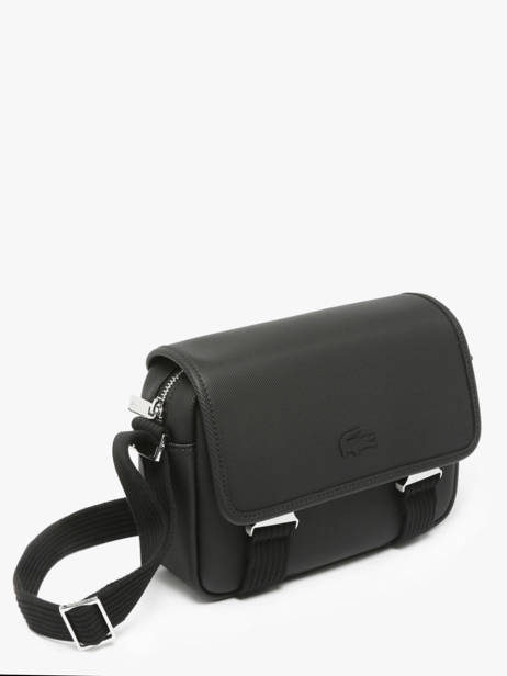 Cross Body Tas Lacoste Zwart men's classic NH4858HC ander zicht 2
