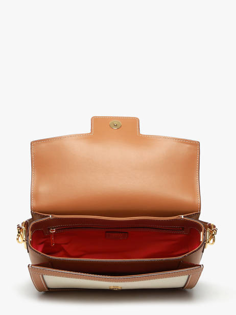 Schoudertassen Angele Lancel Bruin angele A13378 ander zicht 3