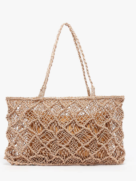 Schoudertassen Natural Biba Beige natural MSN2B ander zicht 4