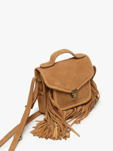 Cross Body Tas Folk Leder Paul marius Bruin folk GEORXFOL ander zicht 2