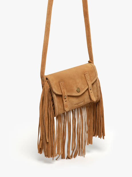 Cross Body Tas Mini Indispensable Folk Leder Paul marius Bruin folk MINIFOL ander zicht 2