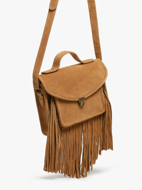 Cross Body Tas Melle George Folk Leder Paul marius Bruin folk GEORGFOL ander zicht 2