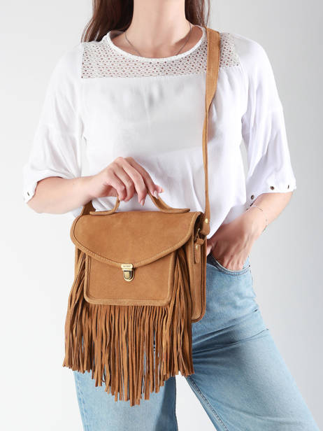 Cross Body Tas Melle George Folk Leder Paul marius Bruin folk GEORGFOL ander zicht 1