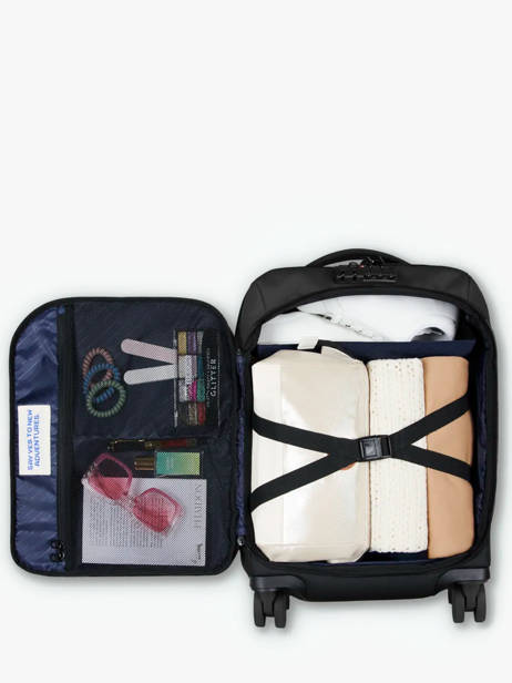 Handbagage Cabaia Blauw travel S ander zicht 3