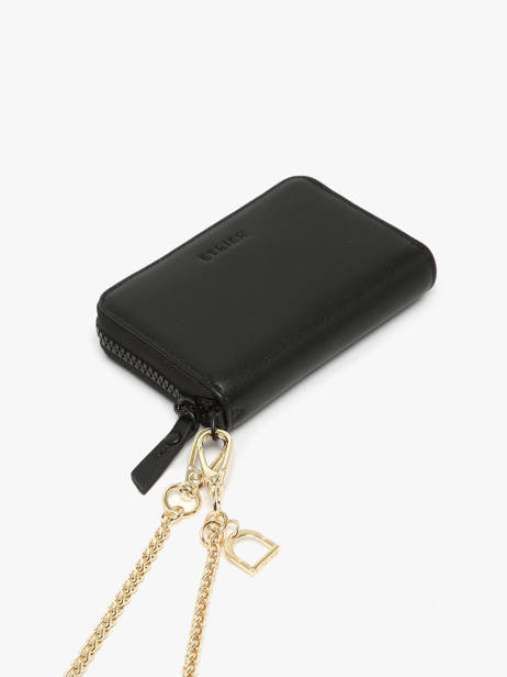 Portemonnee /cross Body Leder Etrier Zwart oxer EOXE096M ander zicht 1