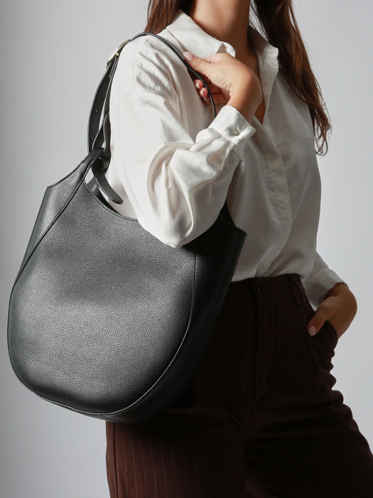 Longchamp Le foulonné Schoudertas Zwart