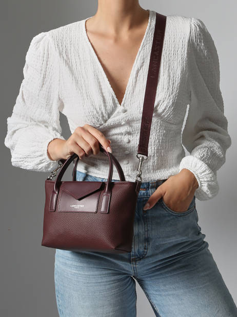 Cross Body Tas Maya Double Kba Lancaster Rood maya double kba 101 ander zicht 1