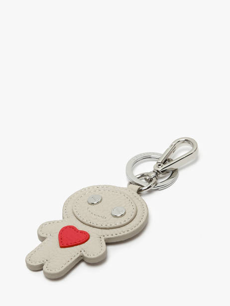 Sleutelhanger Love Manga Leder Nathan baume Beige original n 718N ander zicht 2