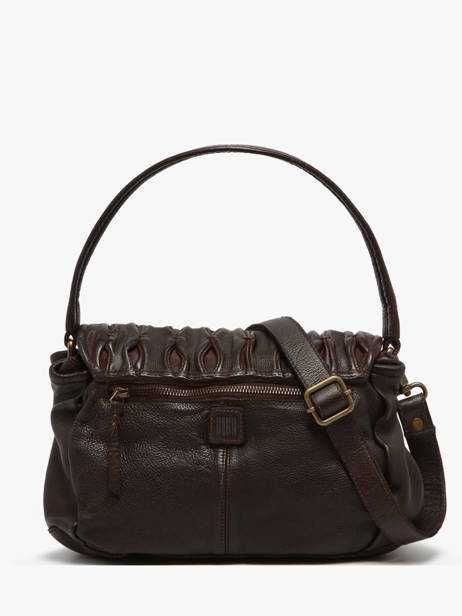Schoudertas Heritage Leder Biba Bruin heritage MEE1L ander zicht 4