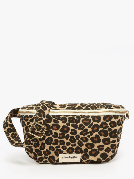 Belt Bag Custine Gerecycleerd Katoen Rivedroite Blauw forever wild CUSTIFOR
