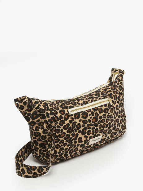 Cross Body Tas Mini Charlot Gerecycleerd Katoen Rivedroite Blauw forever wild MCHARFOR ander zicht 3