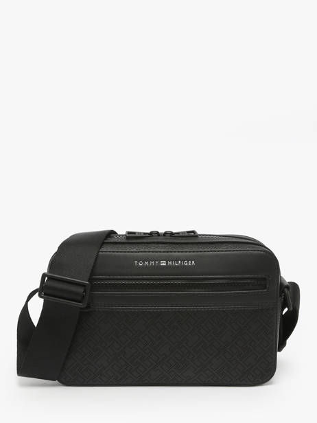 Cross Body Tas Monogram Tommy hilfiger Zwart monogram AM13837