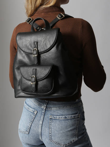 Rugzak Toscane Hexagona Zwart toscane 579735 ander zicht 1