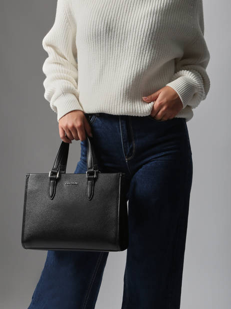 Cross Body Tas City Lacoste Zwart city NF5150EG ander zicht 1