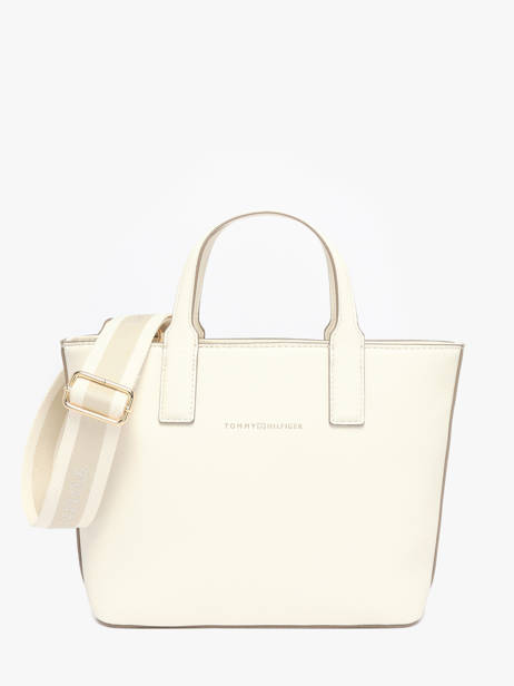 Cross Body Tas Th Logotape Polyurethaan Tommy hilfiger Wit th logotape AW17448