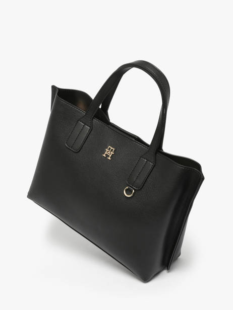 Cross Body Tas Th Distinct Polyurethaan Tommy hilfiger Zwart th distinct AW17459 ander zicht 1