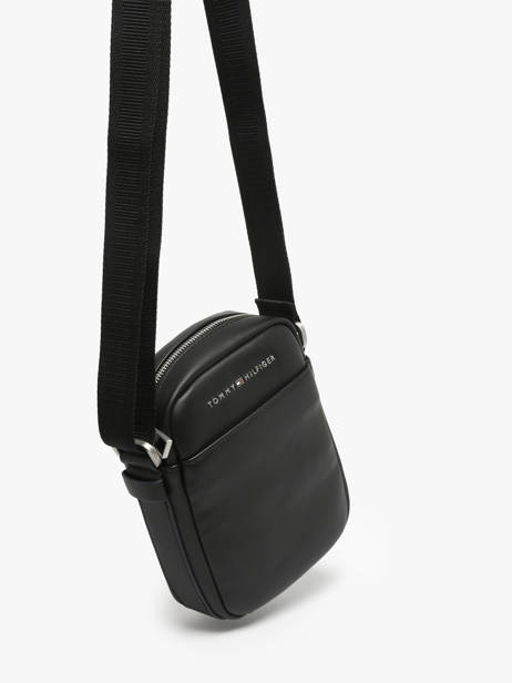 Cross Body Tas Tommy hilfiger Zwart th city AM01941 ander zicht 3