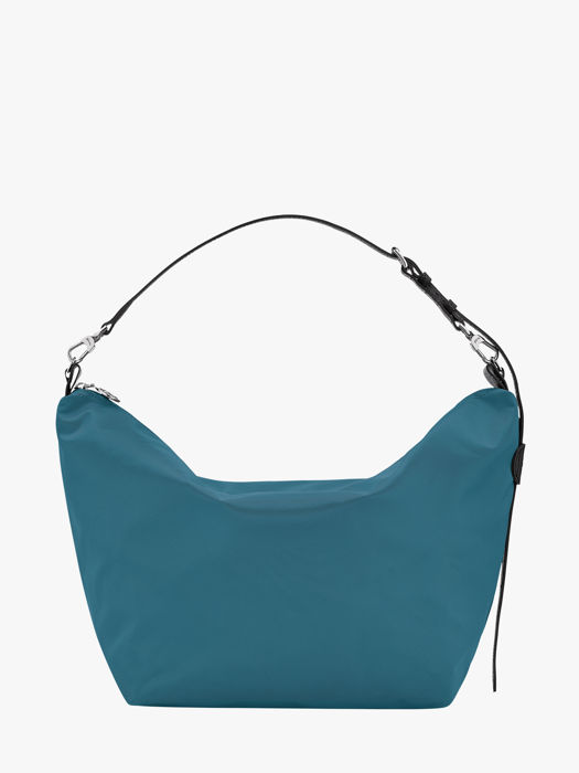 Longchamp Besace longchamp toile Schoudertas Blauw