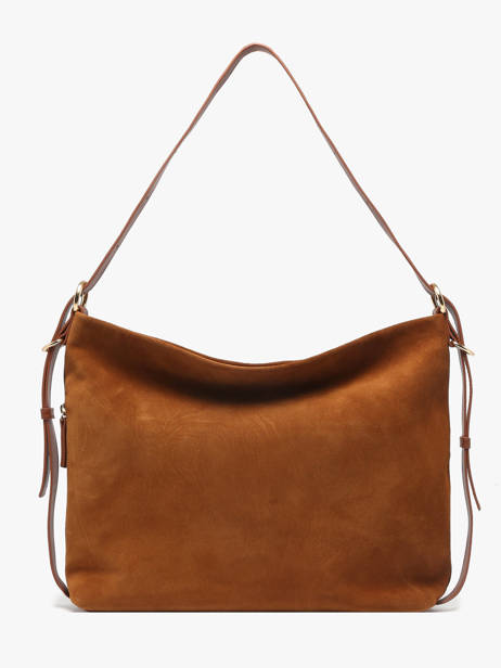 Schoudertas Moreen Suède Leder Nat et nin Bruin vintage MOREEN ander zicht 4