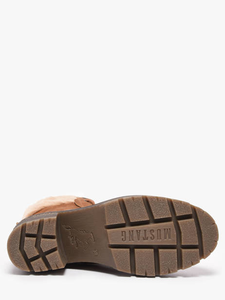 Enkellaarsjes Met Hak Mustang Bruin women M0132003 ander zicht 4