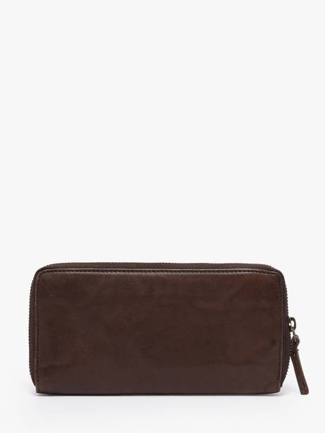 Portefeuille Leder Biba Bruin heritage BT10 ander zicht 2