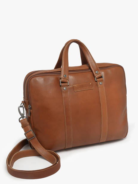 Business Tas Arthur 3 Compartimenten Arthur & aston Bruin johany 5 ander zicht 2