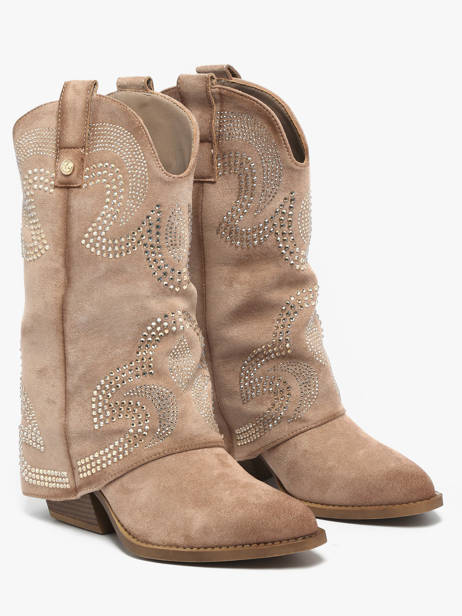 Santiago Laarzen Xti Beige women 144467 ander zicht 1