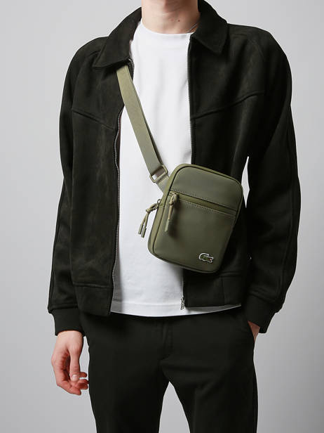 Cross Body Tas Lcst Lacoste Groen lcst NH3307LV ander zicht 1