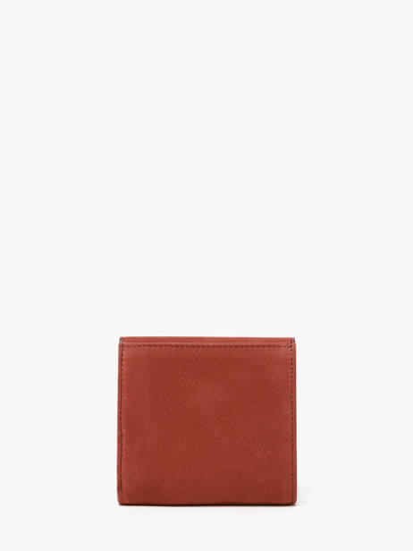 Portefeuille Nubuck Leder Yves renard Oranje nubuck 26680 ander zicht 3