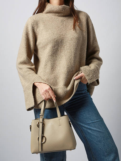 Handtas Grained Miniprix Beige grained R1710 ander zicht 1