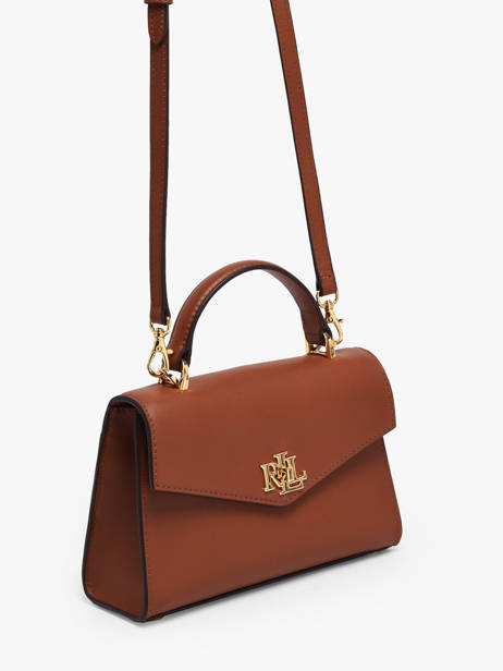 Handtassen Farrah Leder Lauren ralph lauren Bruin farrah 31968761 ander zicht 1