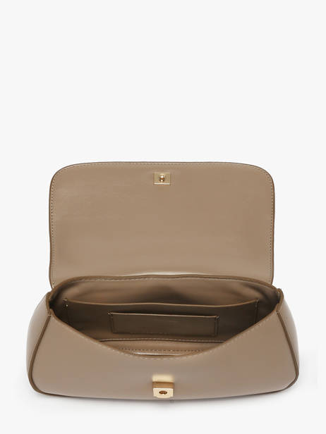 Cross Body Tas Sueded Hardware Calvin klein jeans Beige sueded hardware 4F3408G ander zicht 2