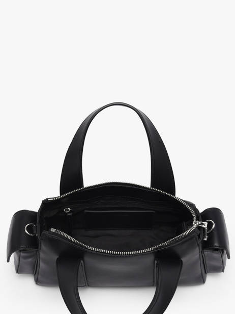 Handtas Signature Logo Strap Polyurethaan Calvin klein jeans Zwart signature logo strap 4F3291G ander zicht 2