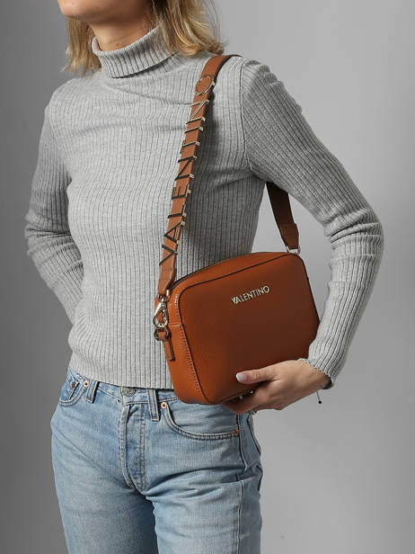Cross Body Tas Alexia Valentino Bruin alexia VBS5A809 ander zicht 1