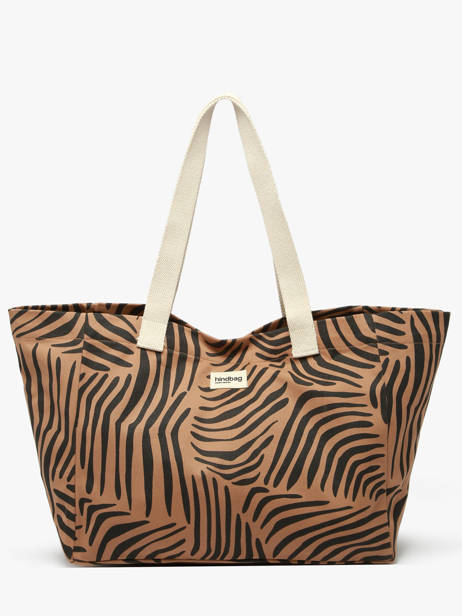 Schoudertas Tigre Katoen Hindbag Bruin tigre TI
