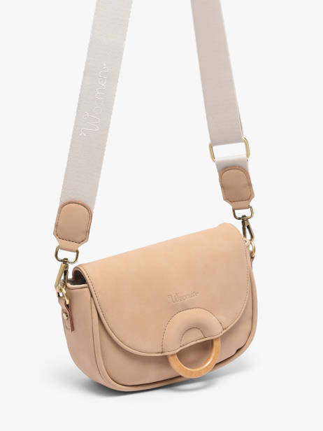 Cross Body Tas S Crocus Woomen Beige crocus WCRO03 ander zicht 1