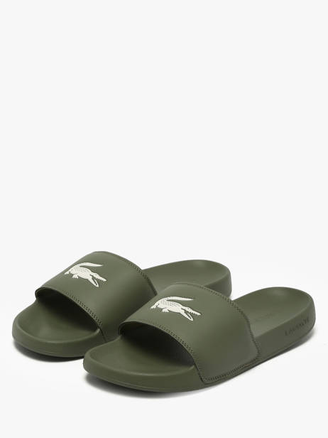 Slippers Lacoste Groen men 9CMA0041 ander zicht 1