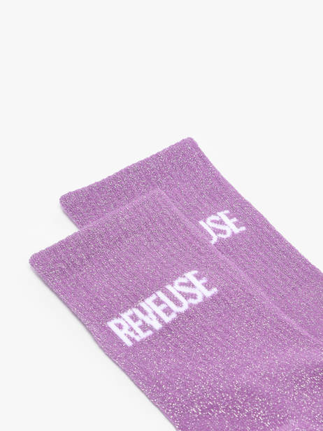 Sokken Miniprix Violet socks A05 ander zicht 1