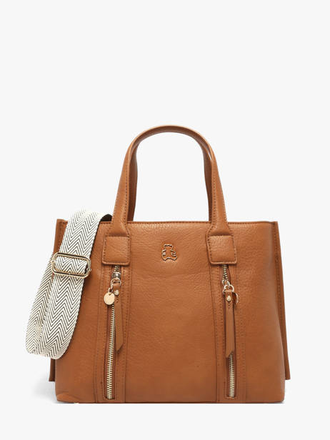 Handtas Zip Lulu castagnette Bruin zip ALBERTO