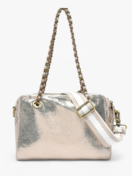 Schoudertas Vintage Leder Mila louise Wit vintage 3889RX ander zicht 4