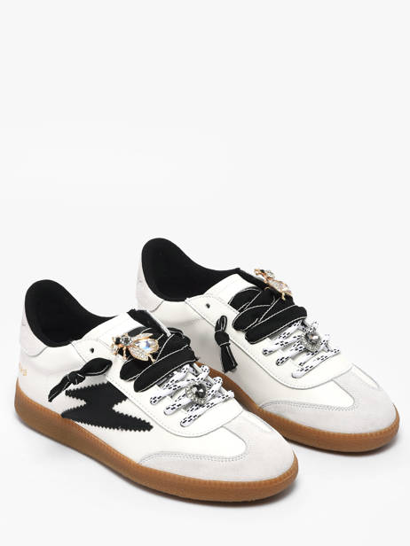 Sneakers Emily Uit Leder Semerdjian Wit women EMILY118 ander zicht 1