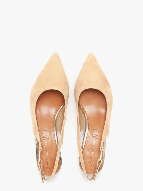Pumps Uit Leder Tamaris Beige women 46 ander zicht 3
