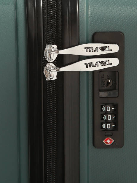 Harde Reiskoffer Montreal Travel Groen montreal M ander zicht 1