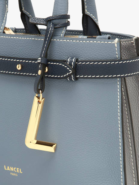 Handtas S Faubourg Leder Lancel Blauw faubourg A13547 ander zicht 3