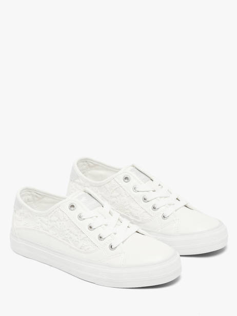 Sneakers Mustang Wit women M0222009 ander zicht 1