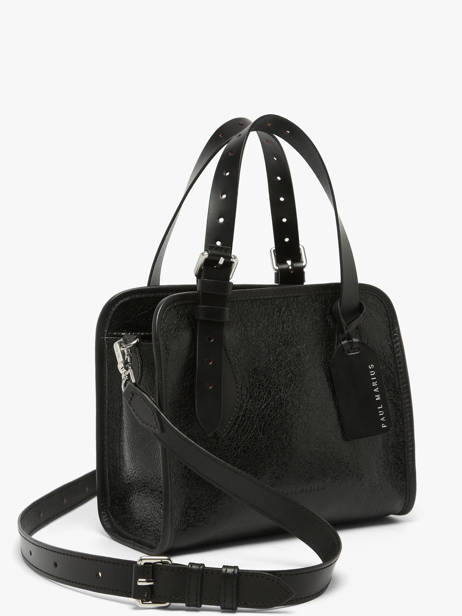 Handtas Eclipse Leder Paul marius Zwart eclipse CABSSECL ander zicht 2