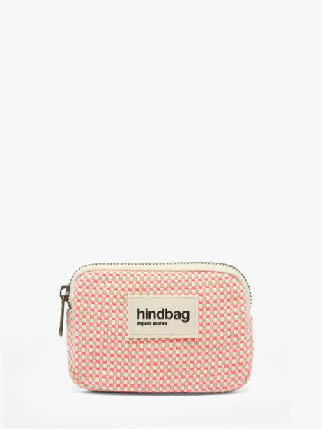Portemonnee Hindbag Roze tressage TS
