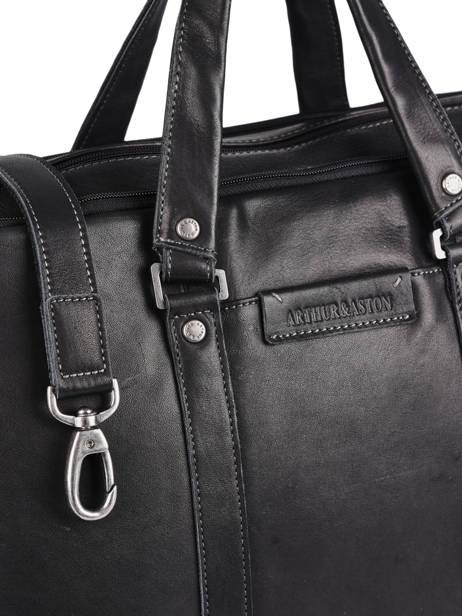 Business Tas Arthur 3 Compartimenten Arthur & aston Roze johany 5 ander zicht 1
